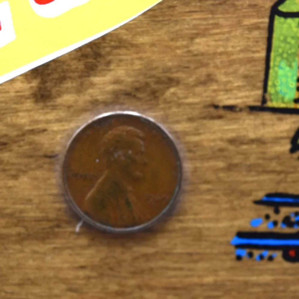 Vintage MCM Caro-Nan Basket Purse Signed Grand Rapids Streetscape Hand Painted - Picture 11 of 14